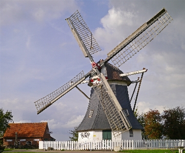 Wing sky windmill wind Photo