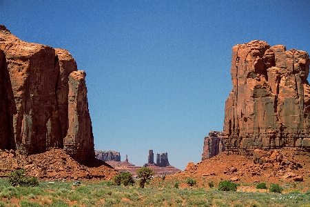 Landscape rock architecture desert Photo