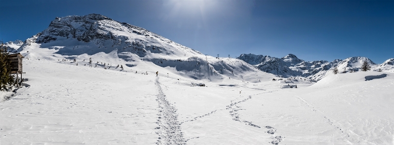 Landscape nature mountain snow Photo