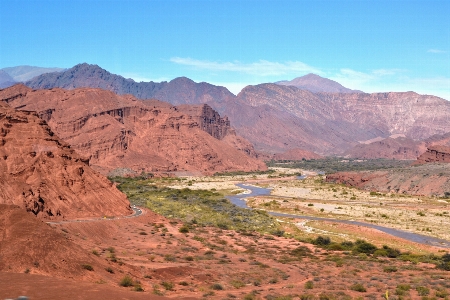 Landscape wilderness mountain desert Photo