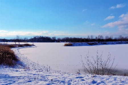 Landscape mountain snow cold Photo