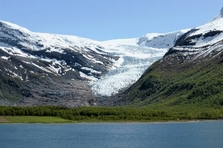 Landscape sea nature mountain Photo