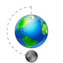 Phase,full,earth,weather Icon