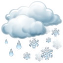 Sleet,weather,climate,cloudy Icon