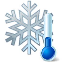 Thermometer, snowflake, weather, temperature