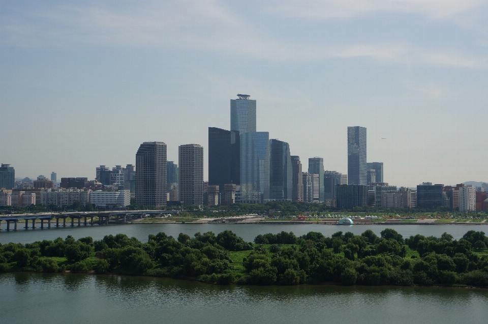 地平线 天际线 城市 摩天大楼