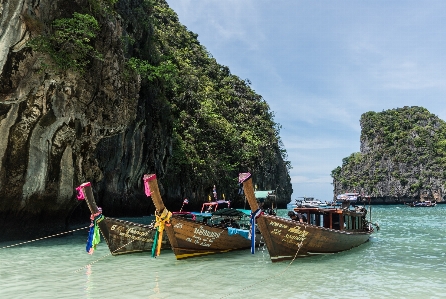 Foto Lanskap laut air alam