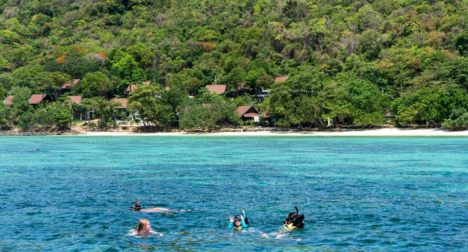 Playa paisaje mar agua