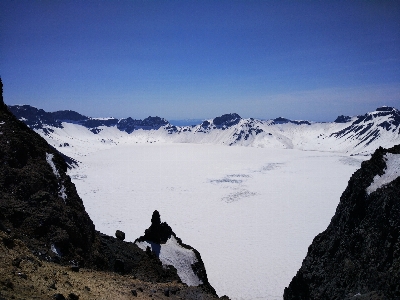 Wilderness walking mountain snow Photo