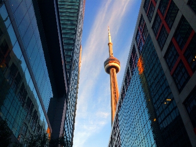 Light sky night building Photo