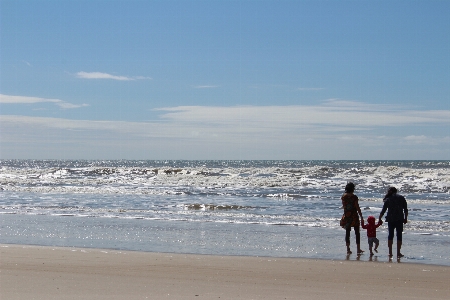 Beach sea coast sand Photo