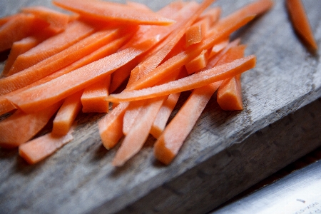 Orange dish food salad Photo