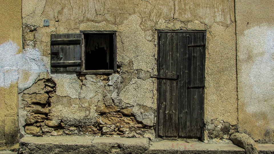 Architecture wood house window