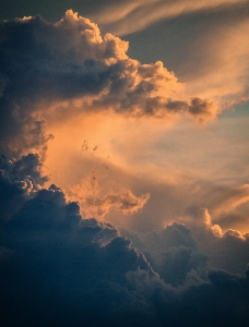 Horizon mountain cloud sky Photo