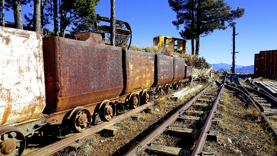 Pista ferrocarril vagón carril