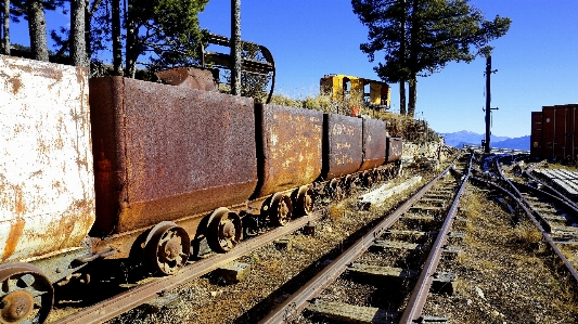 Track railway wagon rail Photo