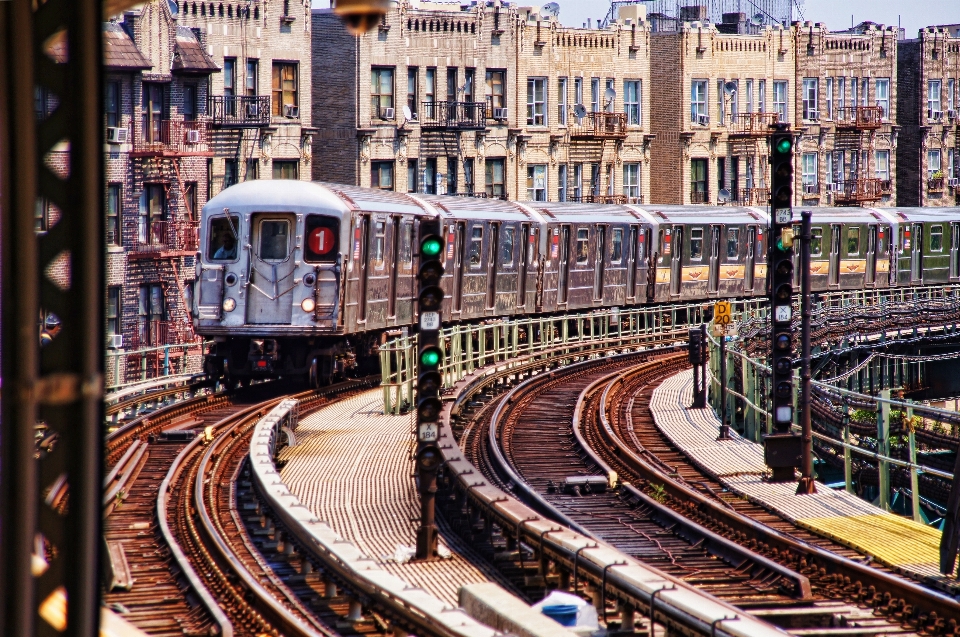 Architecture track building new york