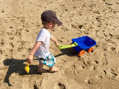 Photo Plage mer sable personnes