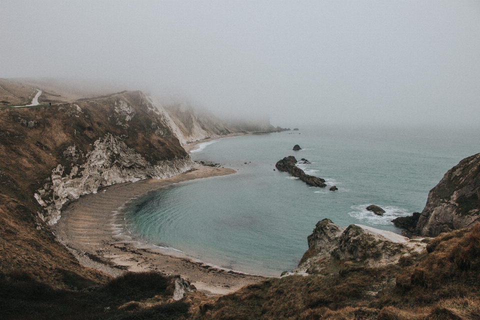 Plage paysage mer côte