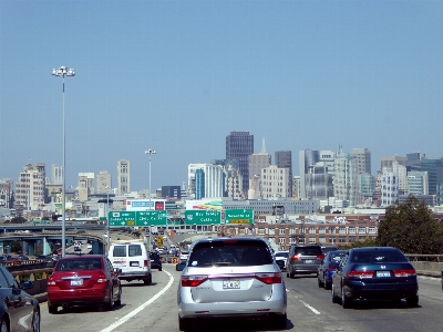 Silhouette architecture road skyline Photo