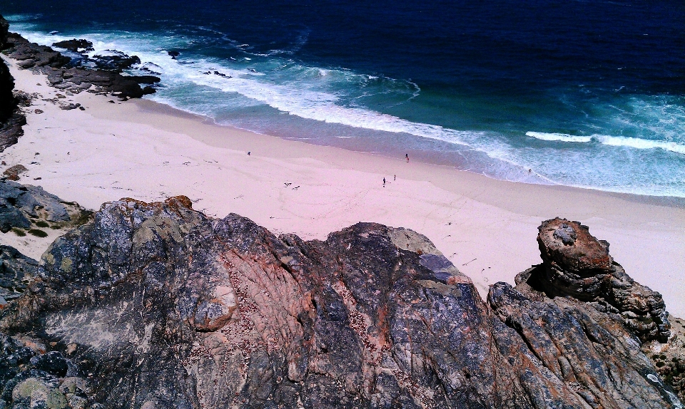 Praia paisagem mar costa