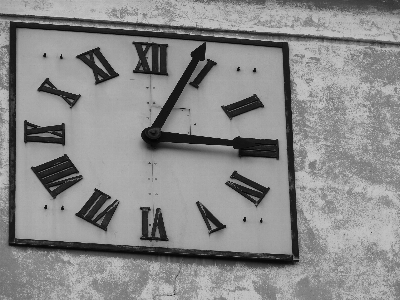 Photo Noir et blanc
 blanc horloge nombre