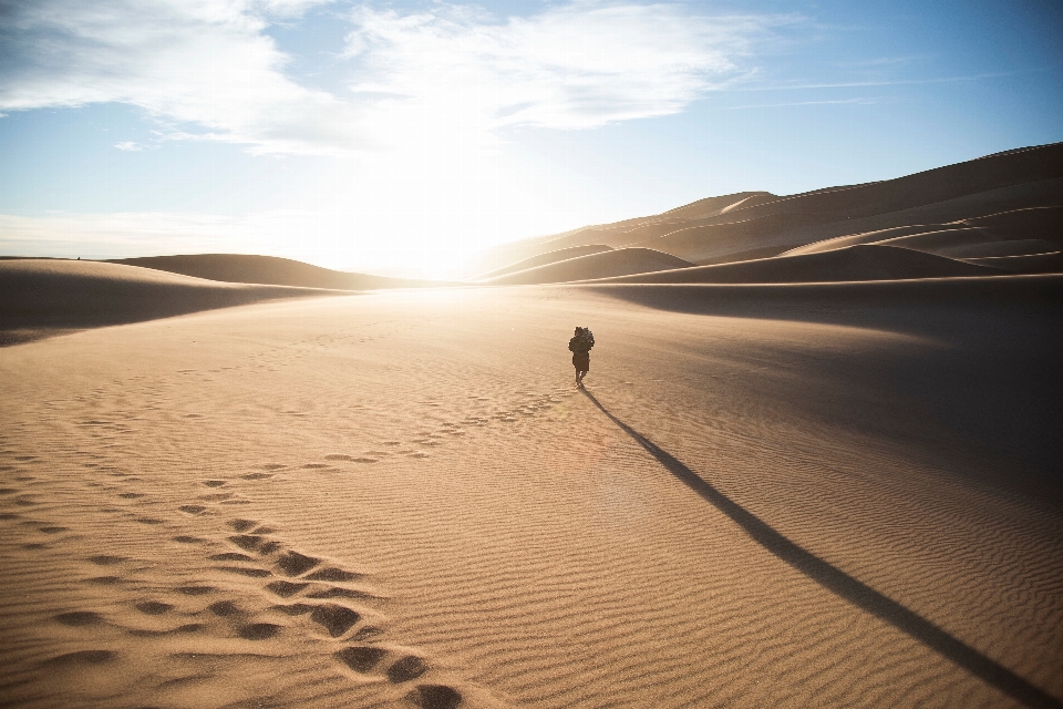 Landschaft meer sand horizont