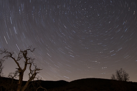 空 夜 星 雰囲気 写真