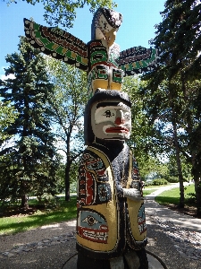 Photo Nature bois monument statue