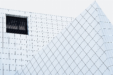 Die architektur weiss fenster wolkenkratzer Foto