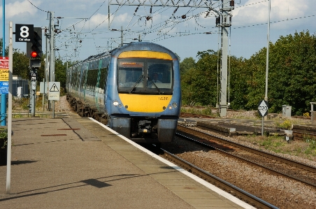 Technology track railway railroad Photo