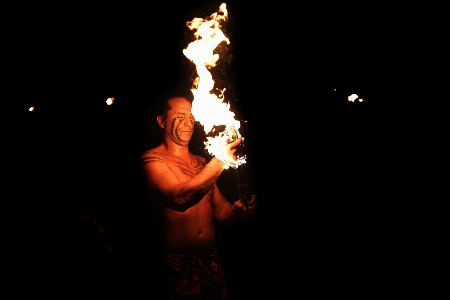 Man night sparkler celebration Photo