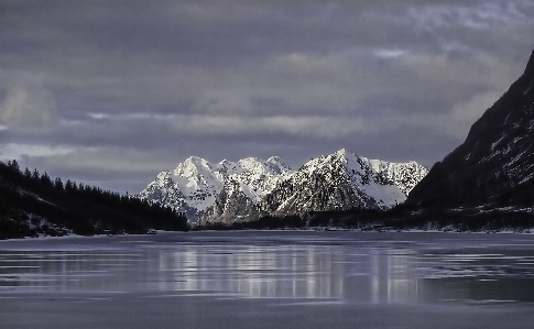 Landscape nature mountain snow Photo