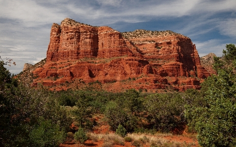 Фото пейзаж rock пустыня вид