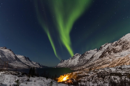 Sky night star atmosphere Photo