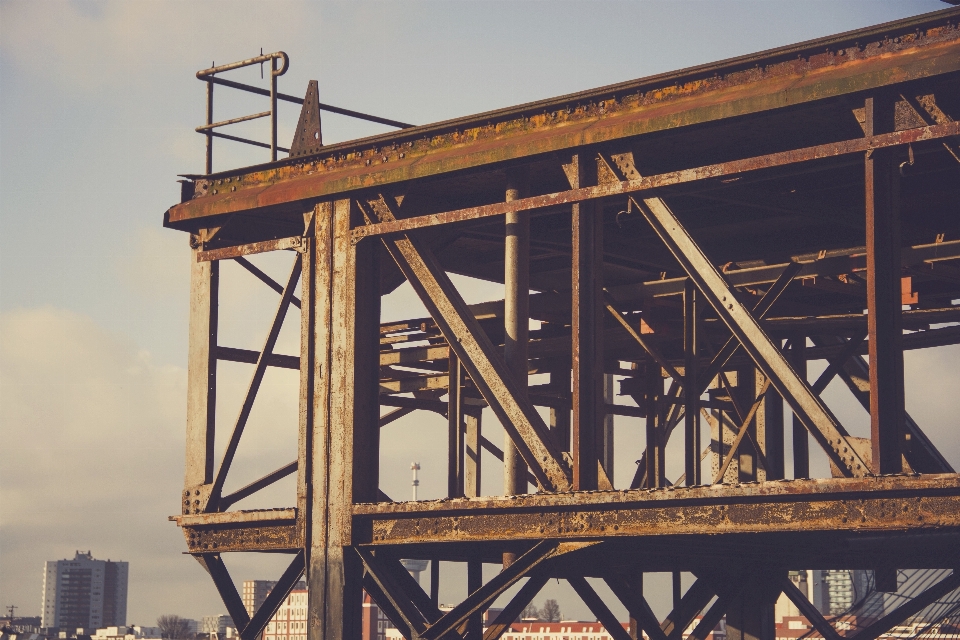 Ozean dock brücke stadt