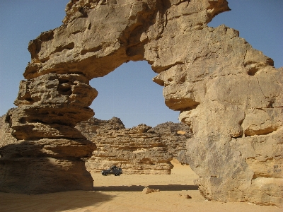 Sand rock architecture desert Photo