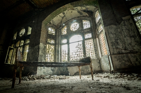 Photo Intérieur fenêtre bâtiment vieux