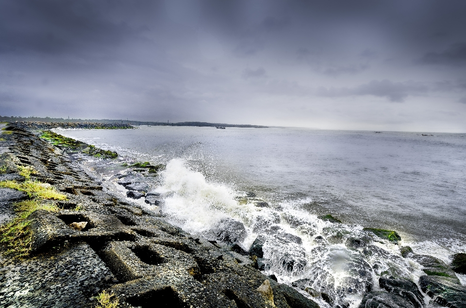 Plaża krajobraz morze wybrzeże