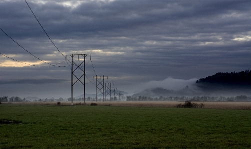 Mann landschaft natur horizont Foto