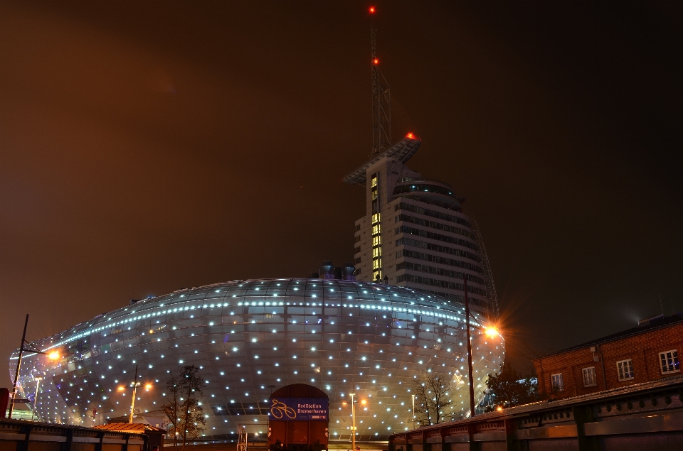 Arquitectura noche edificio ciudad