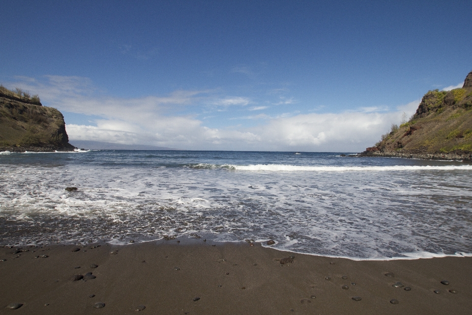 Playa mar costa arena