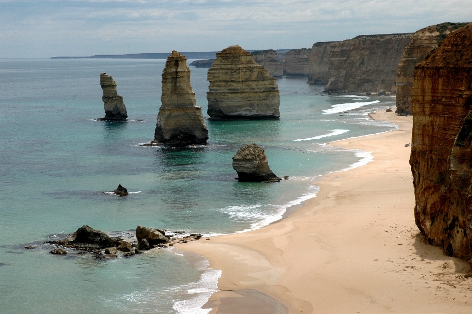 Plage paysage mer côte