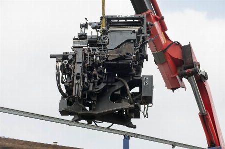 Vehicle typography industrial machine Photo