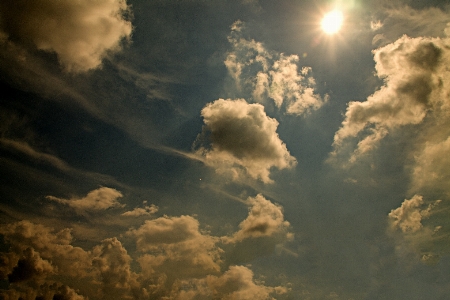 Light cloud sky sun Photo