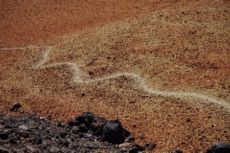 Path sand rock desert Photo