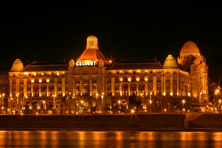 Light night cityscape evening Photo