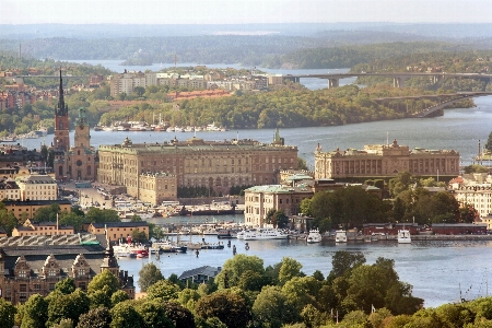 Coast skyline town palace Photo