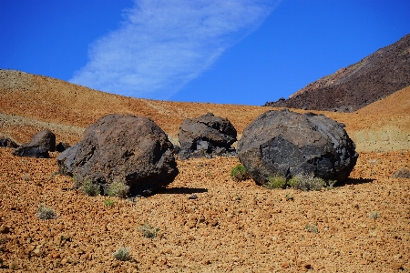 Landscape sea sand rock Photo