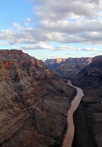 Landscape rock mountain river Photo